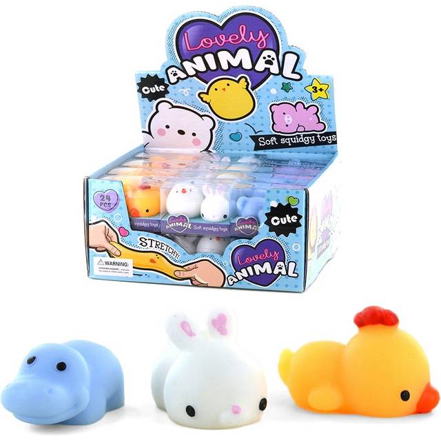 Billede af Klemmedyr squishy 1 stk. Ø 4 cm